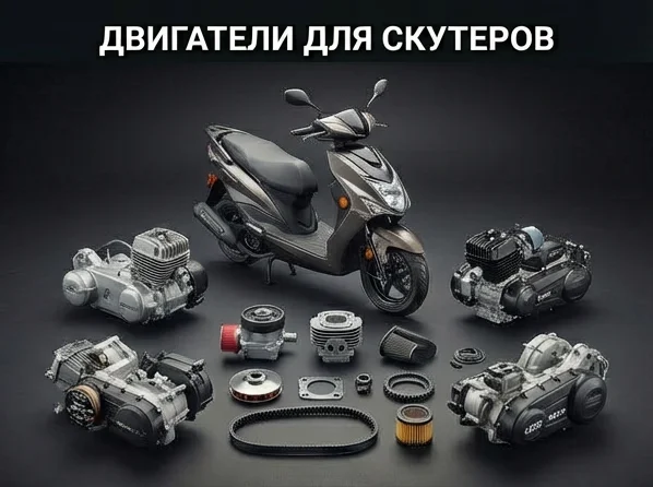 Двигатели для скутеров