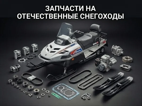 Запчасти на отечественные снегоходы