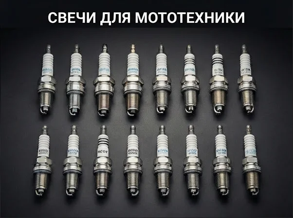 Свечи для мототехники, бензопил, триммеров