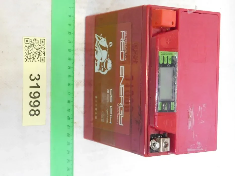 Аккумулятор 12В 14А (150*88*147) гелевый "R" "RED ENERGY" DS-1214 индикатор заряда на Аккумуляторы для мототехники Каталог Вело-Мото