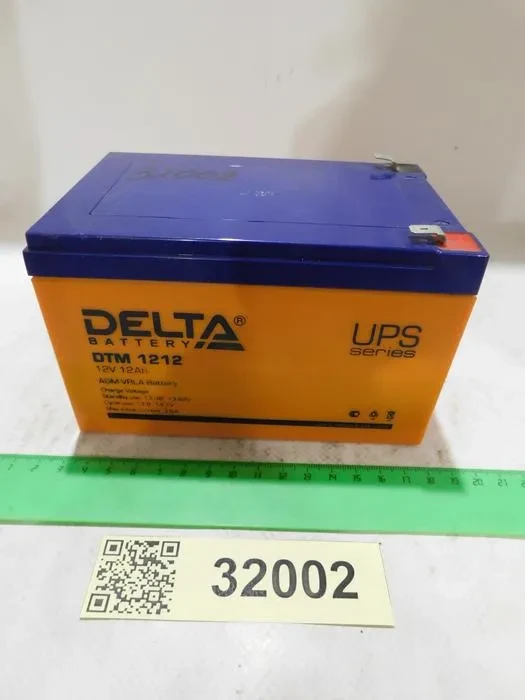 Аккумулятор "DTM-1212" 12В 12А (151*98*101) кислотный герм. AGM "DELTA" на Аккумуляторы для мототехники Каталог Вело-Мото