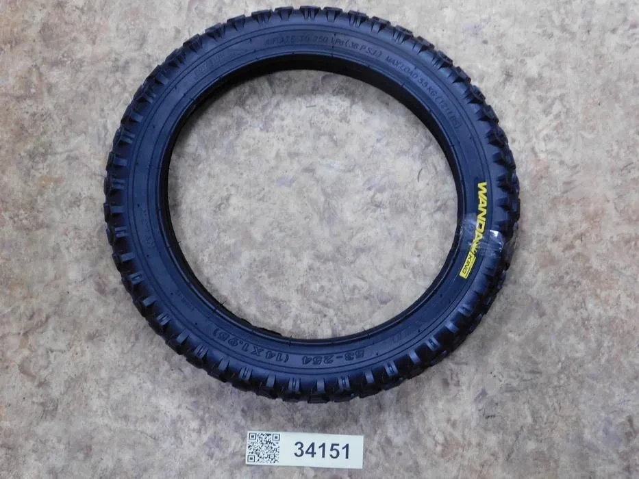 Велошина 14" б/к 14x1,95 " WANDA" P1001 /кросс/ на Велошины, велокамеры, обода Каталог Вело-Мото