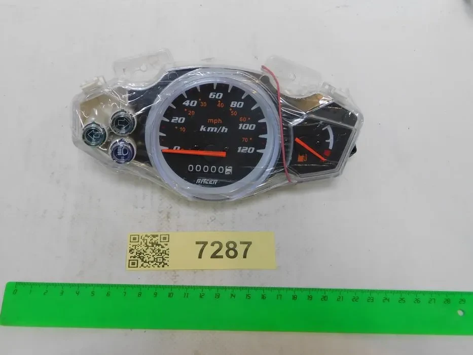 Щиток приборов скутер "Racer RC50QT-6X BWS" - 0037 на Скутеры китайские 4-х такт. Racer, Irbis /50-100см3/ Оригинальны Каталог Вело-Мото