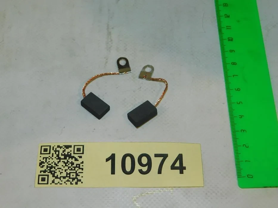 Щетки №410 насоса "Кама 8-10" /6,3*10*16/ комплект 2шт. на Насосы, мотопомпы, запчасти к ним Каталог Вело-Мото