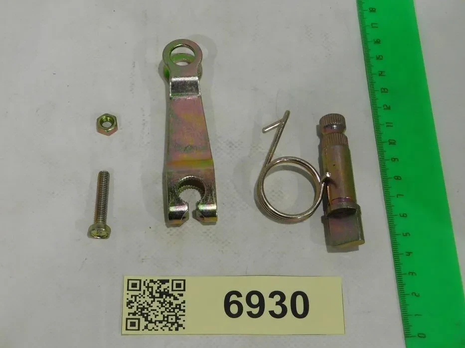 Рычаг заднего тормоза 4-х такт. "GY6-50" /с пальцем и пружиной/ на Скутеры китайские 4-х такт. /50-100см3/ 139QMB, GY6-50 Каталог Вело-Мото