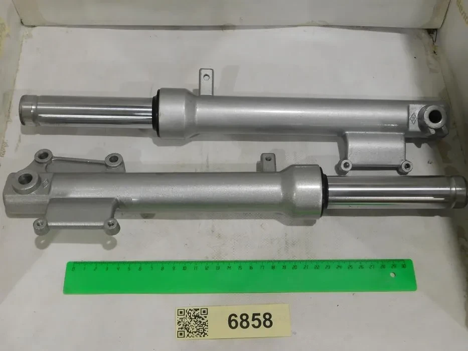 Перо передней вилки скутер 4-х такт. "GY6-50/80" под колесо 10" /комплект 2шт./ на Скутеры китайские 4-х такт. /50-100см3/ 139QMB, GY6-50 Каталог Вело-Мото