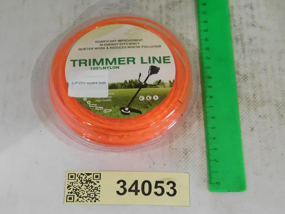 Леска триммерная 2,4х25м /TRIMMER LINE/ квадрат витой на Триммеры (травокосилки), запчасти, сопутствующие Каталог Вело-Мото